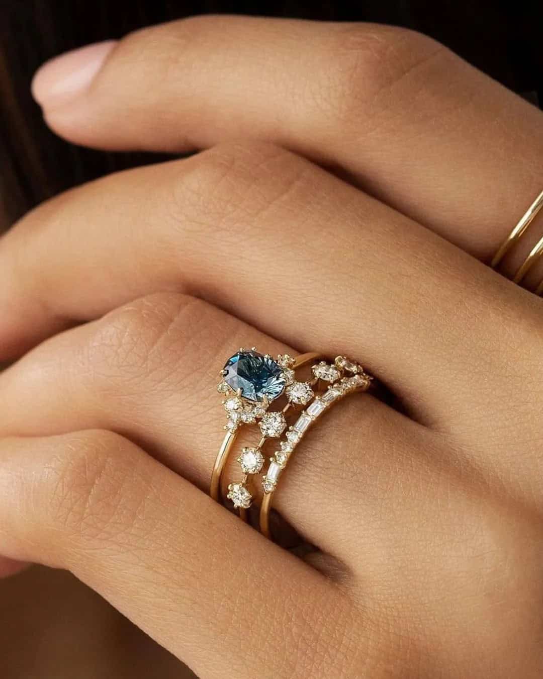 Sapphire Rings