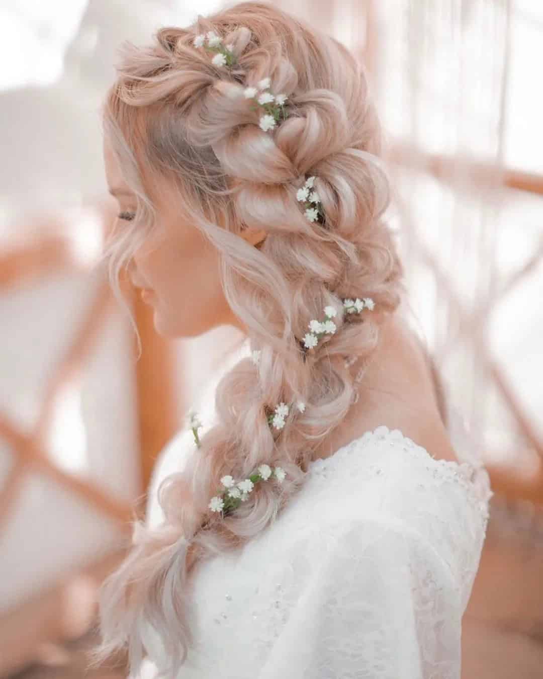 Wedding Hairstyles For Long Hair To The Side