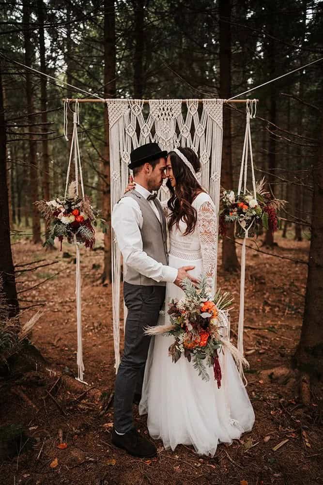 Intimate Forest Wedding Photography