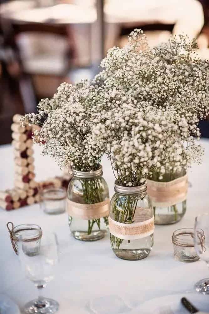 Baby Breath Wedding Centerpieces