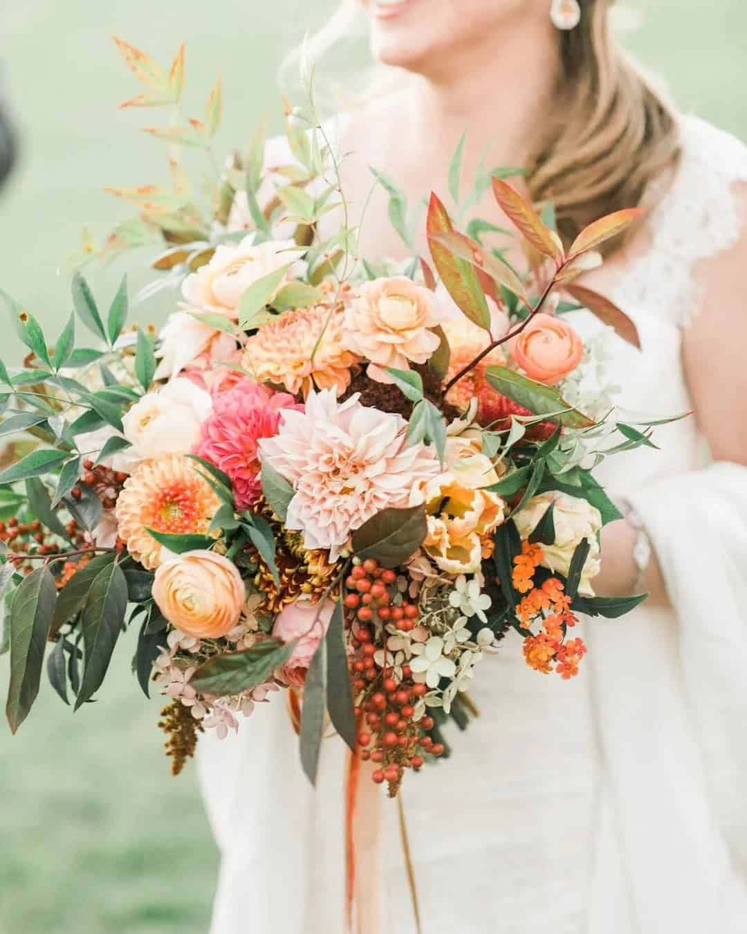 Fall Wedding Bouquet Ideas