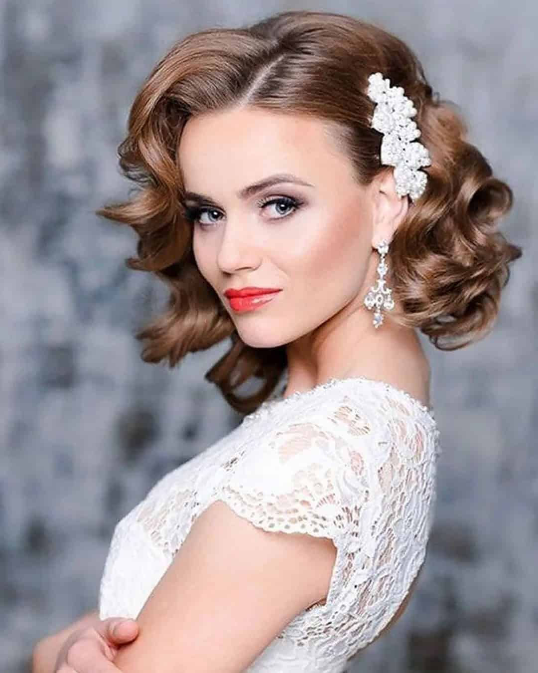 Wedding Hairstyles For Short Hair Bob