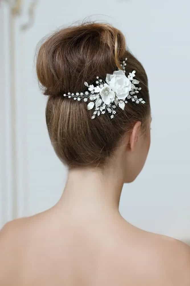 Flower And Crystal Wedding Hair Accessories