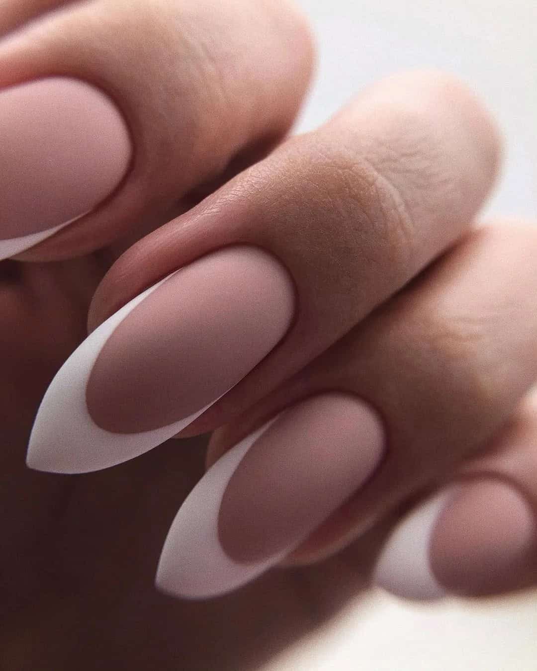 French Manicure For A Bridesmaid