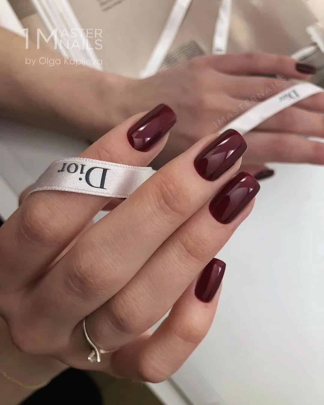 Red Nails for a Bride