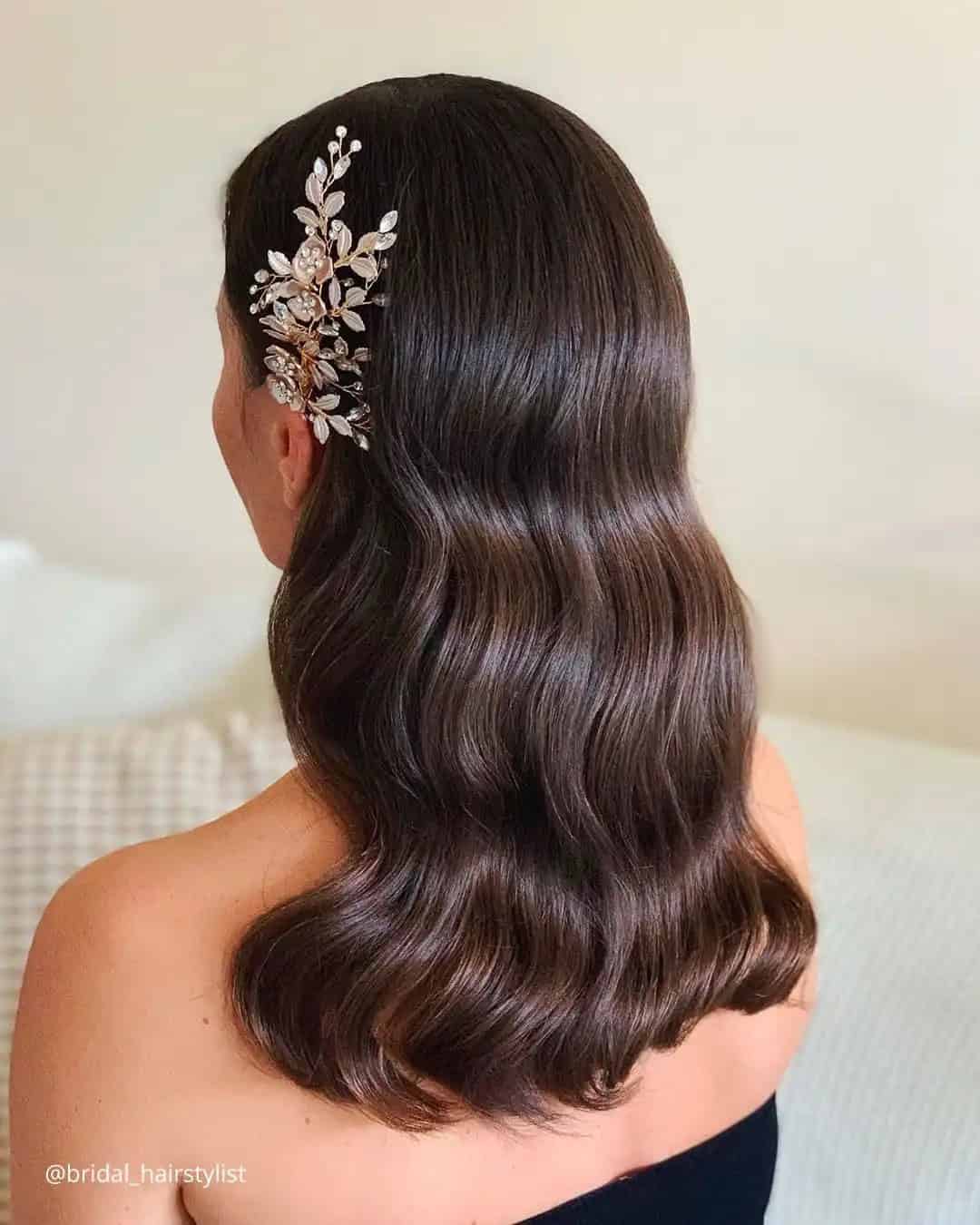 Simple Diy Wedding Hair Down