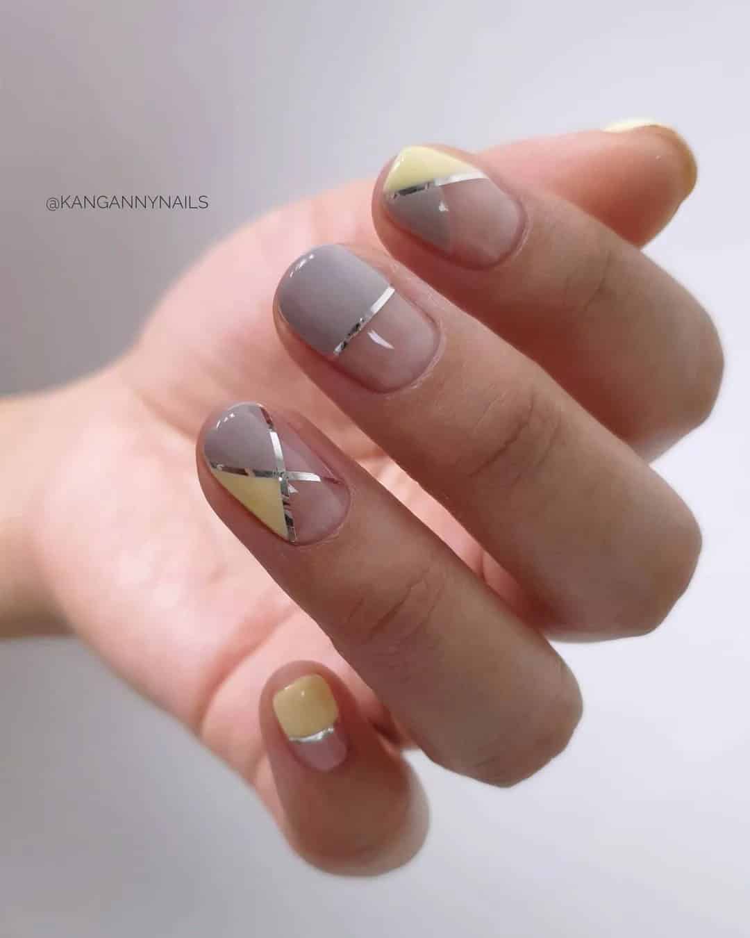 Designs for Short Wedding Nails