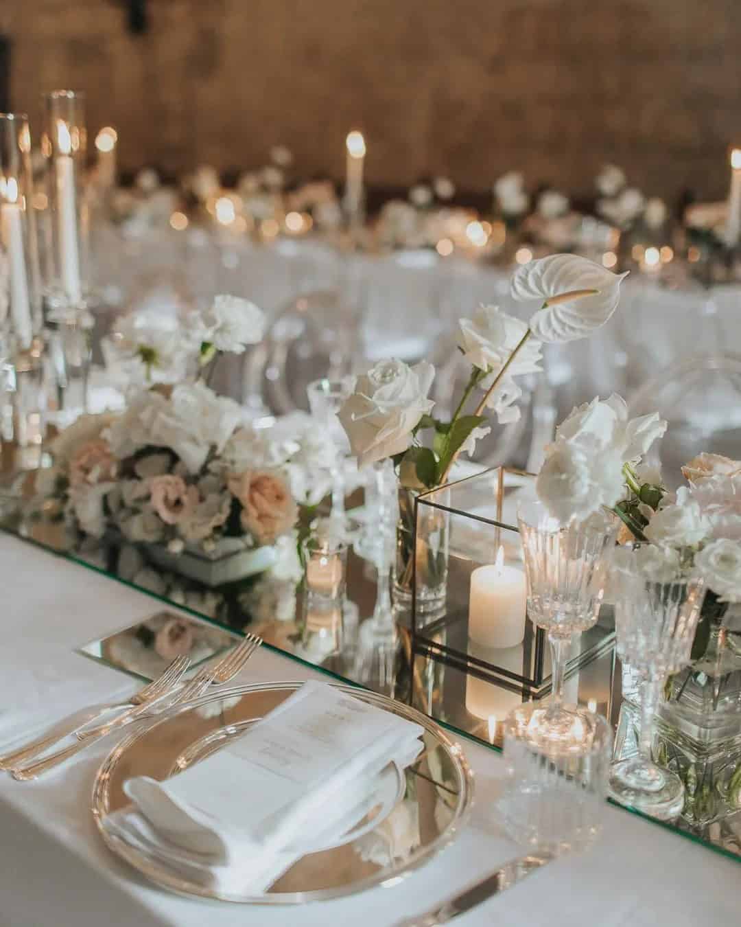 Mirror Table Decor