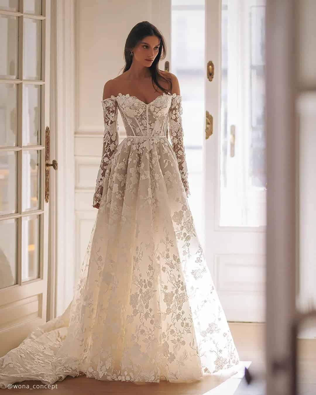 Floral Wedding Dresses