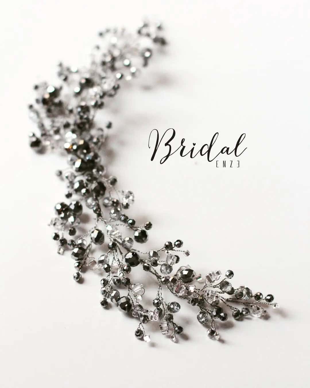 Black Wedding Headpieces