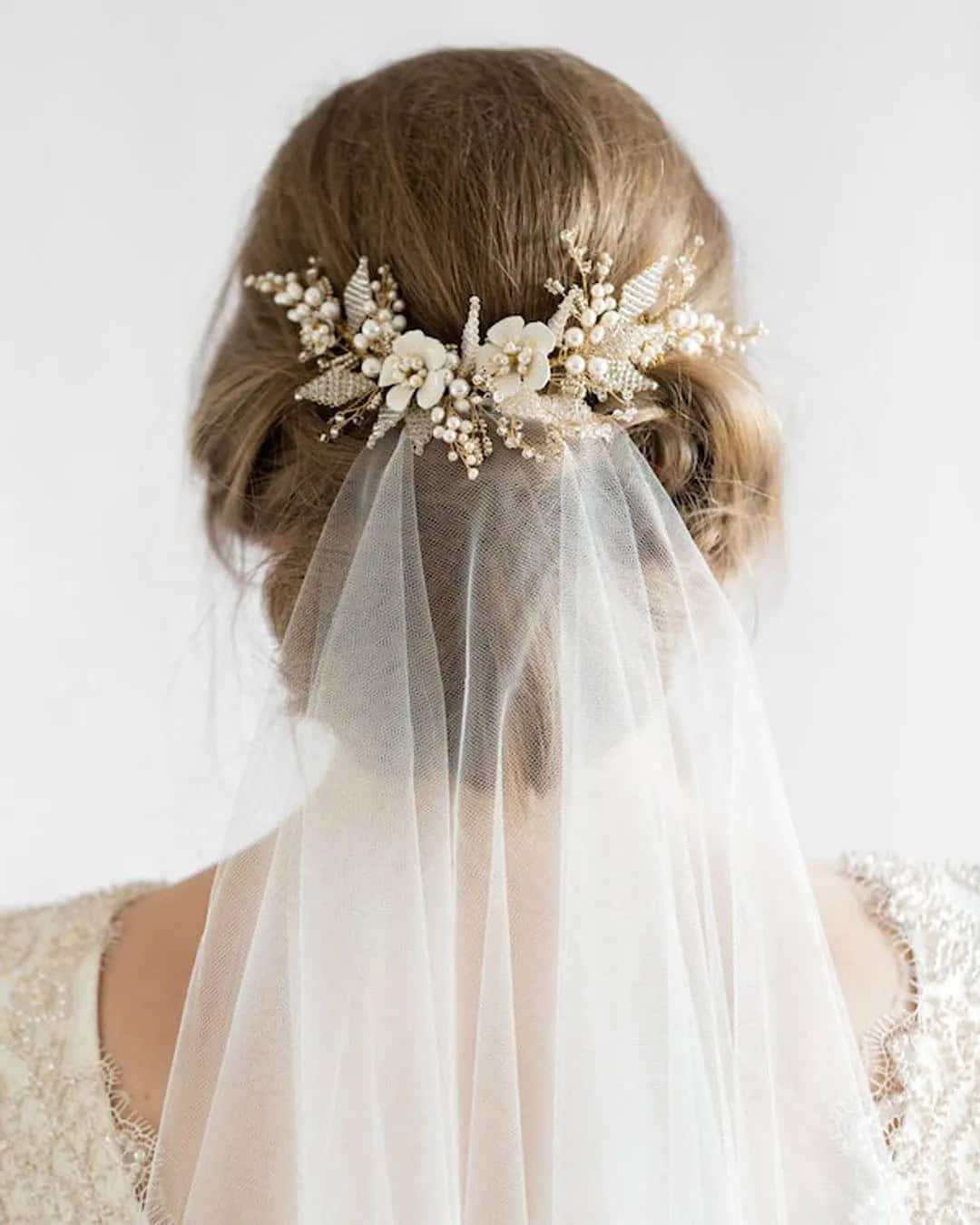 Wedding Hairstyles With Veil And Headpiece