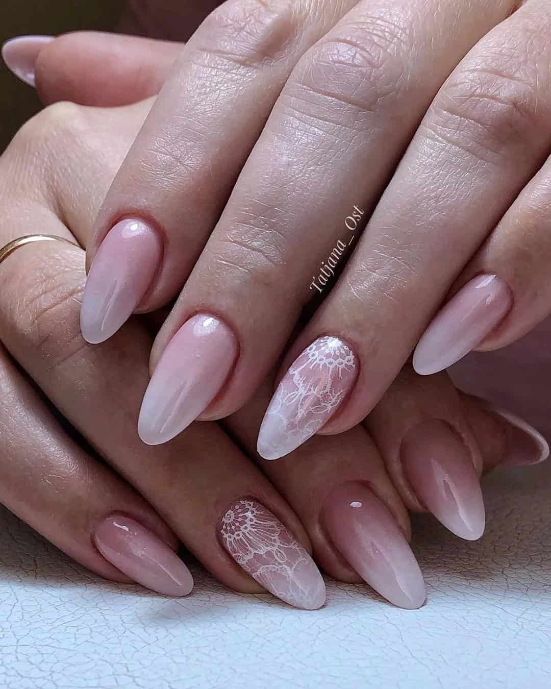 Lace Inspired Mani