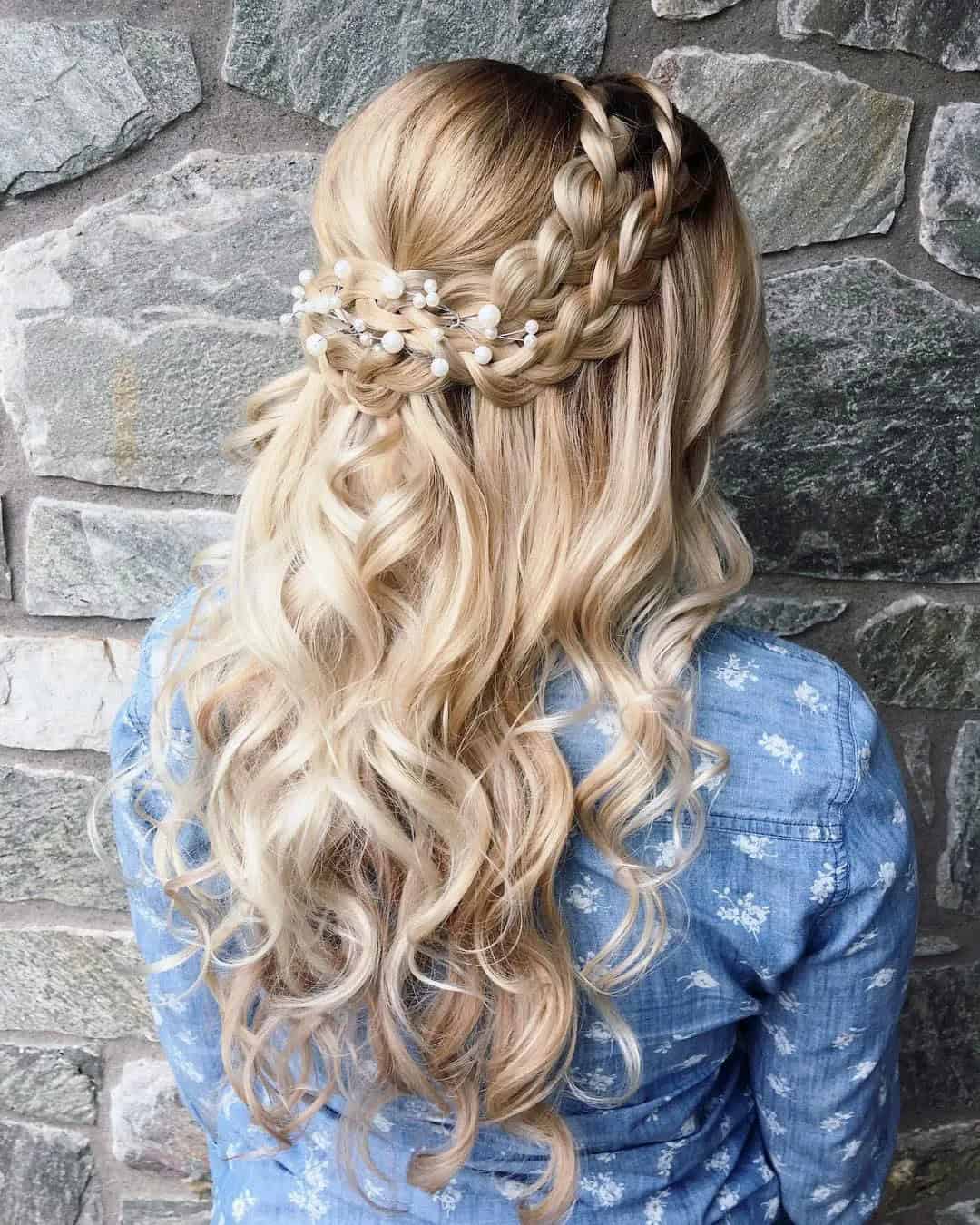 Braided Wedding Hairstyles For Long Hair