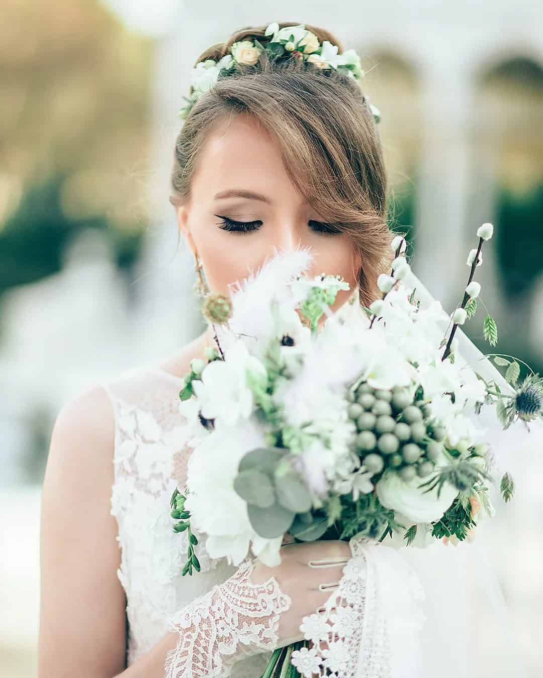 Wedding Hairstyles With Bangs For Long Hair