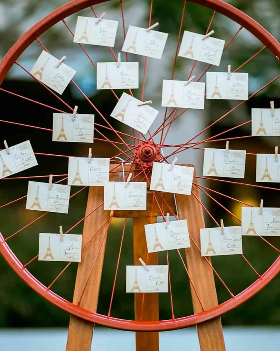 Seating Chart For Rustic Wedding