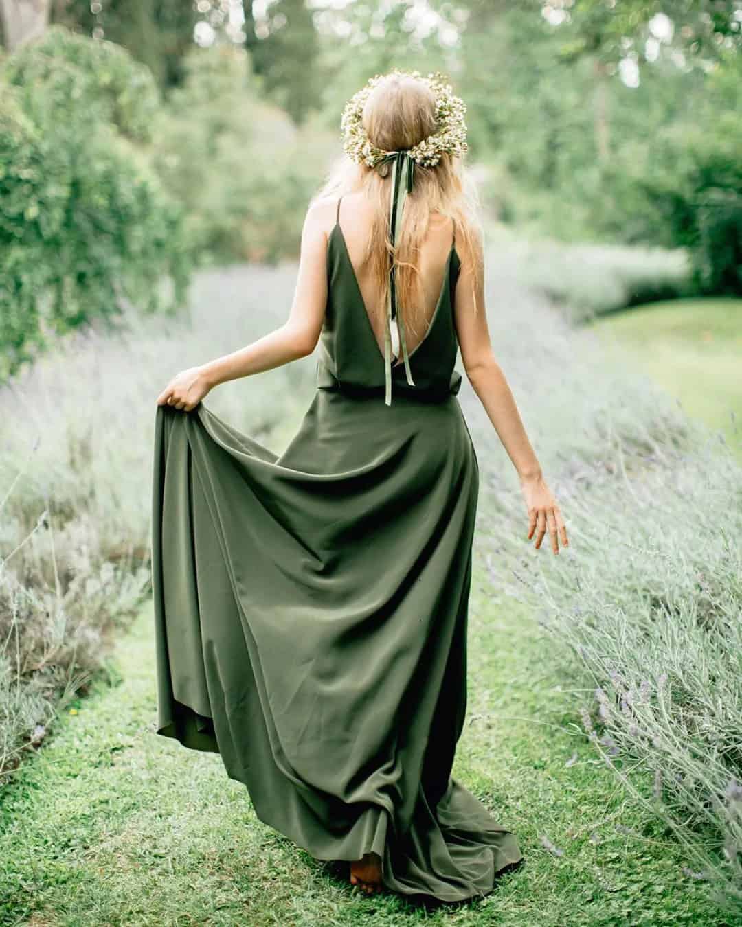 Dark Green Bridesmaid Dresses