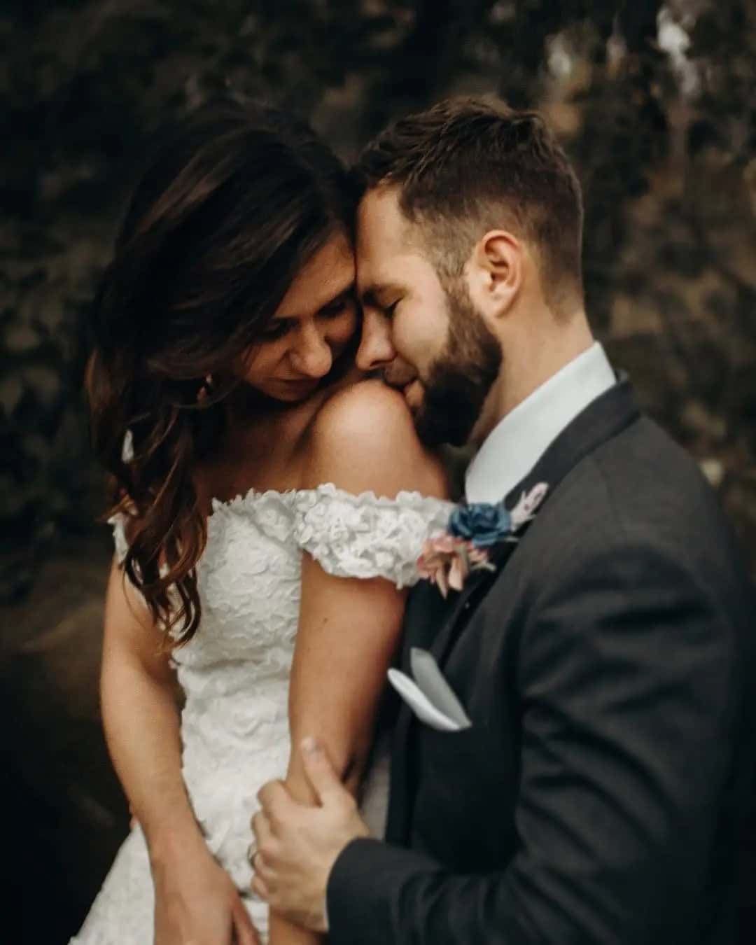 Tender Kiss On The Shoulder