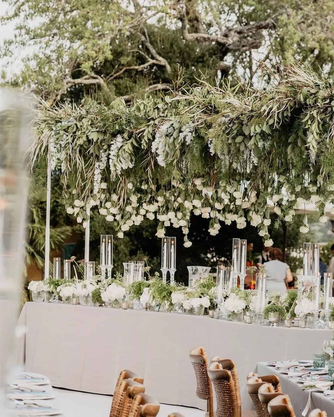 Wedding Table Decor Ideas With Greenery