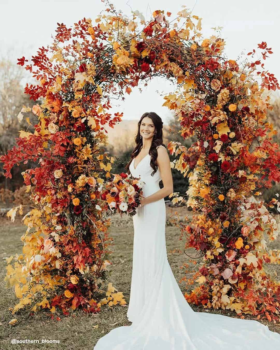 Wedding Arch Ideas for Fall