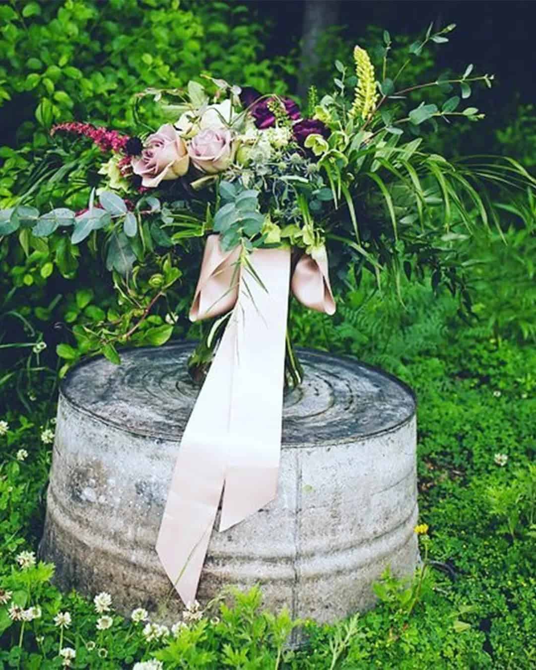 Metal Buckets Elements In Wedding Decor