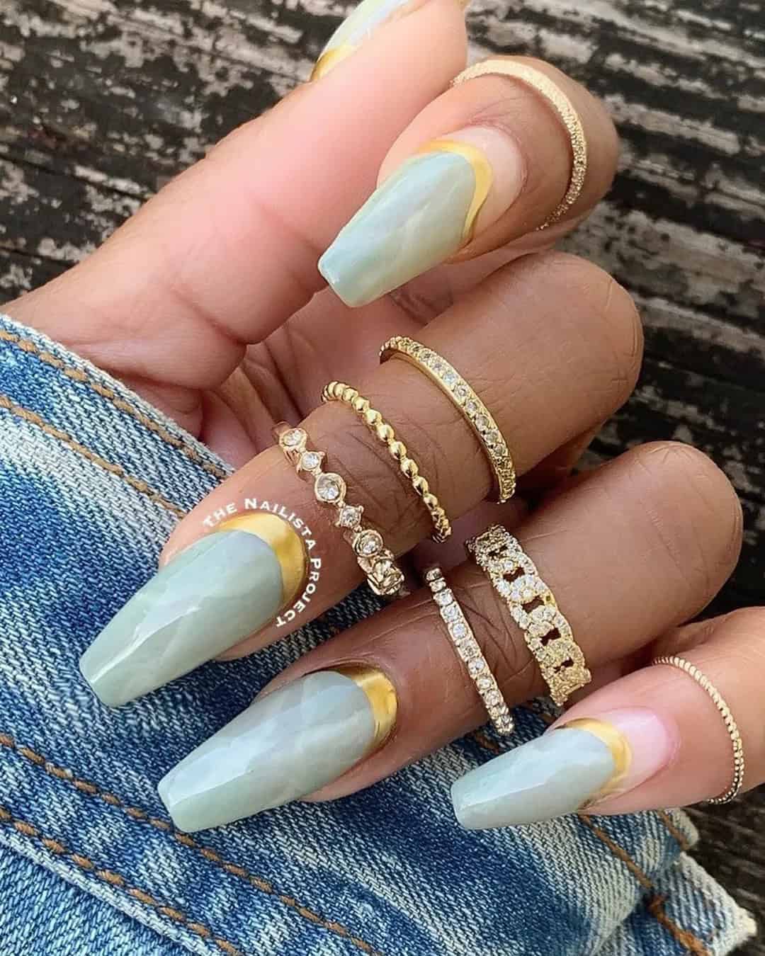 Beach Wedding Nails