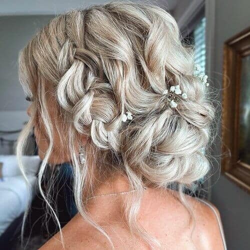 Pulled apart braid