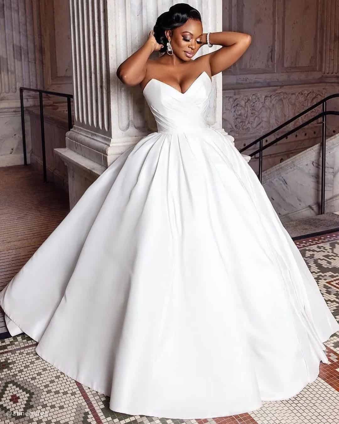 Plus Size Ball Gown Wedding Dresses