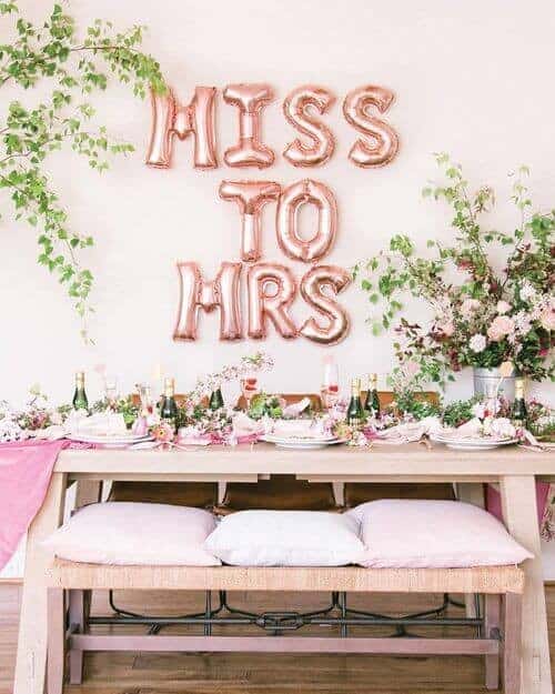 3 Miss to Mrs Balloon Backdrop