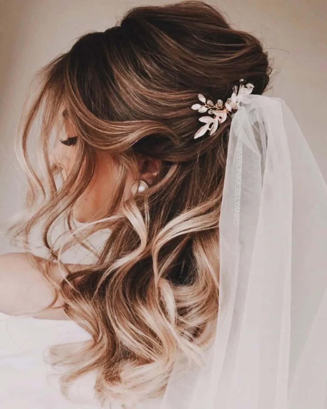 Hairstyles With Veil