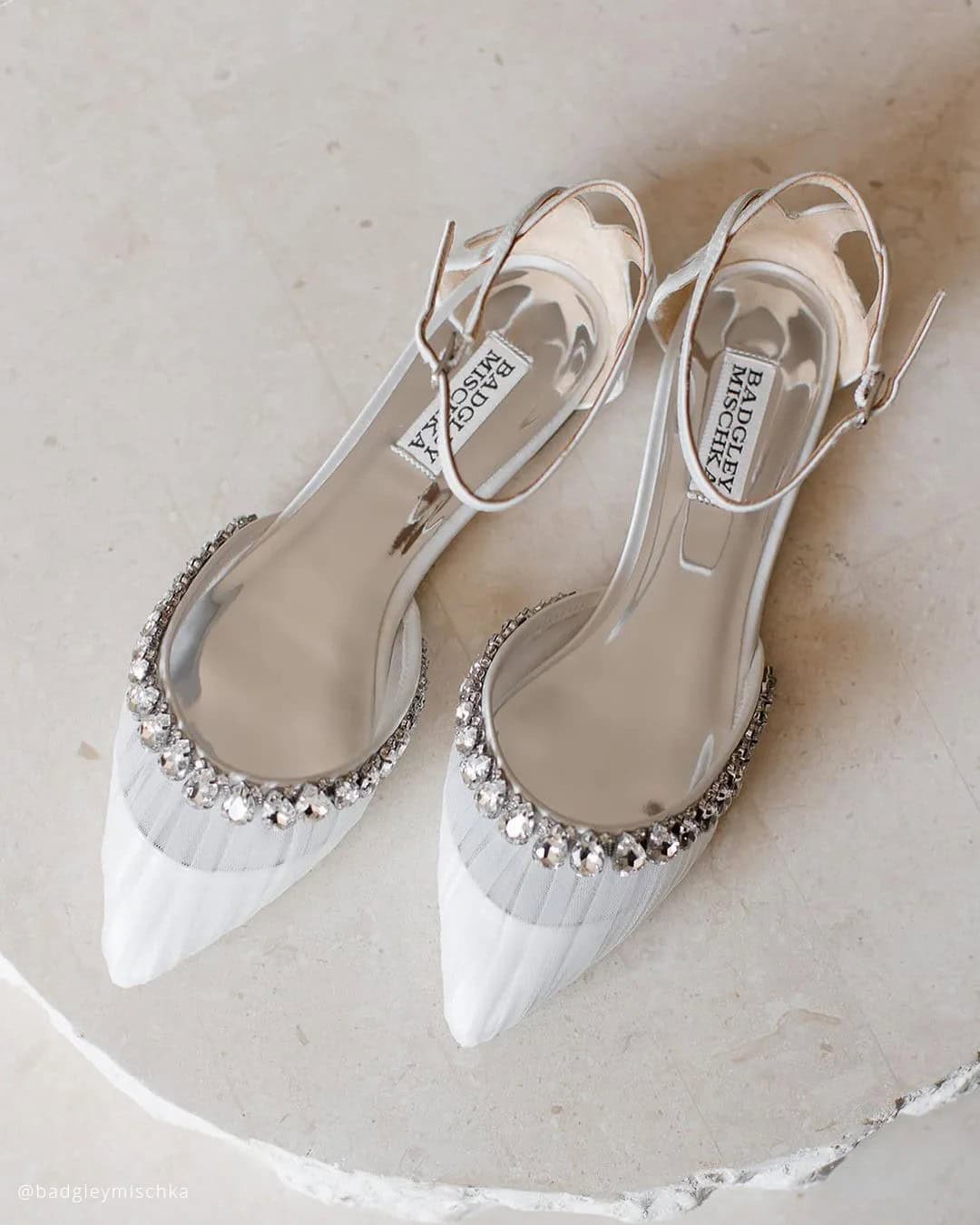 Flats Wedding Shoes For Bride