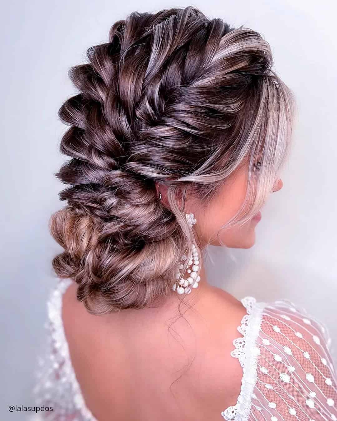 Braided Wedding Hairstyles For Medium Hair