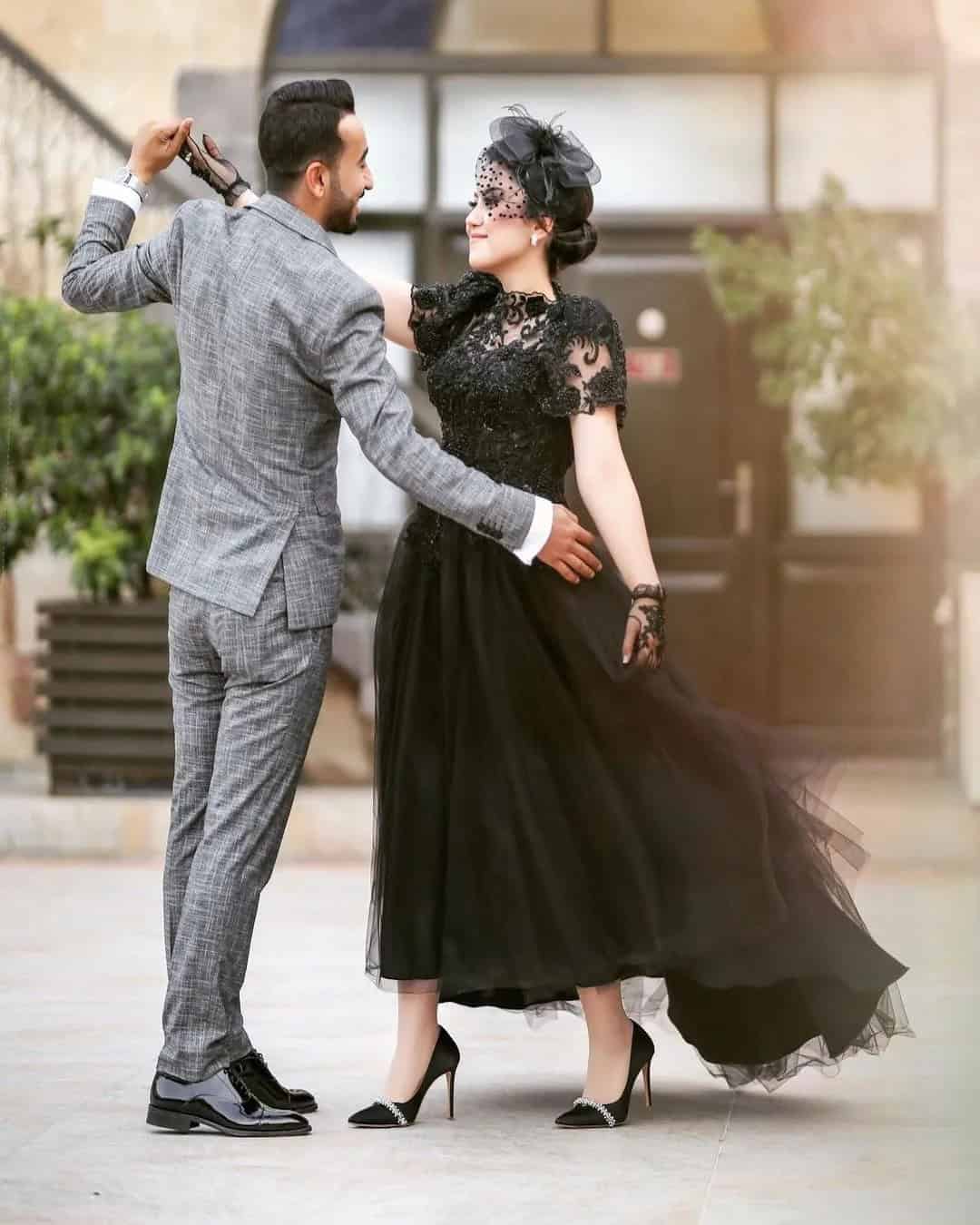 Black Bridal Veils And Hats