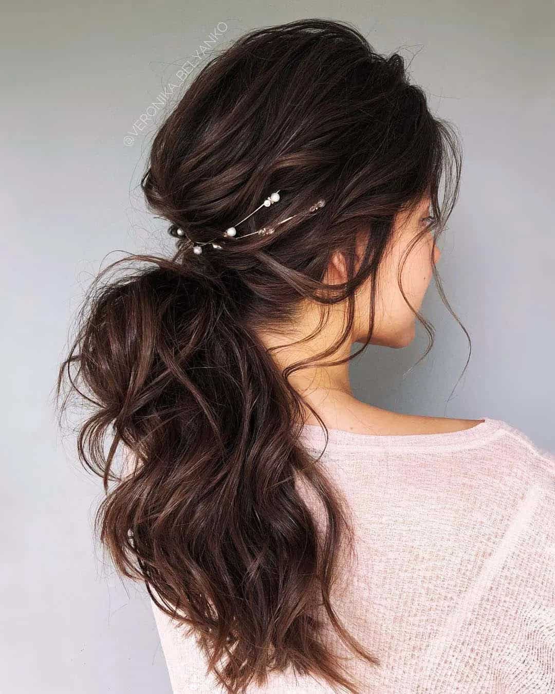 Bridesmaid Ponytail Hairstyles