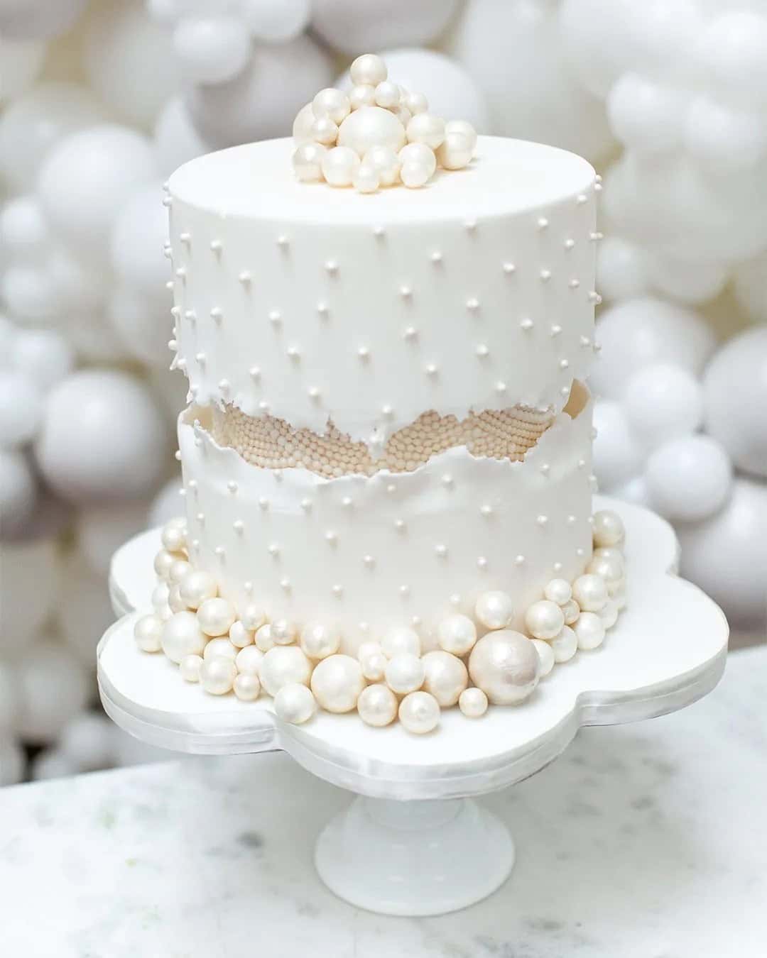 White Wedding Cake