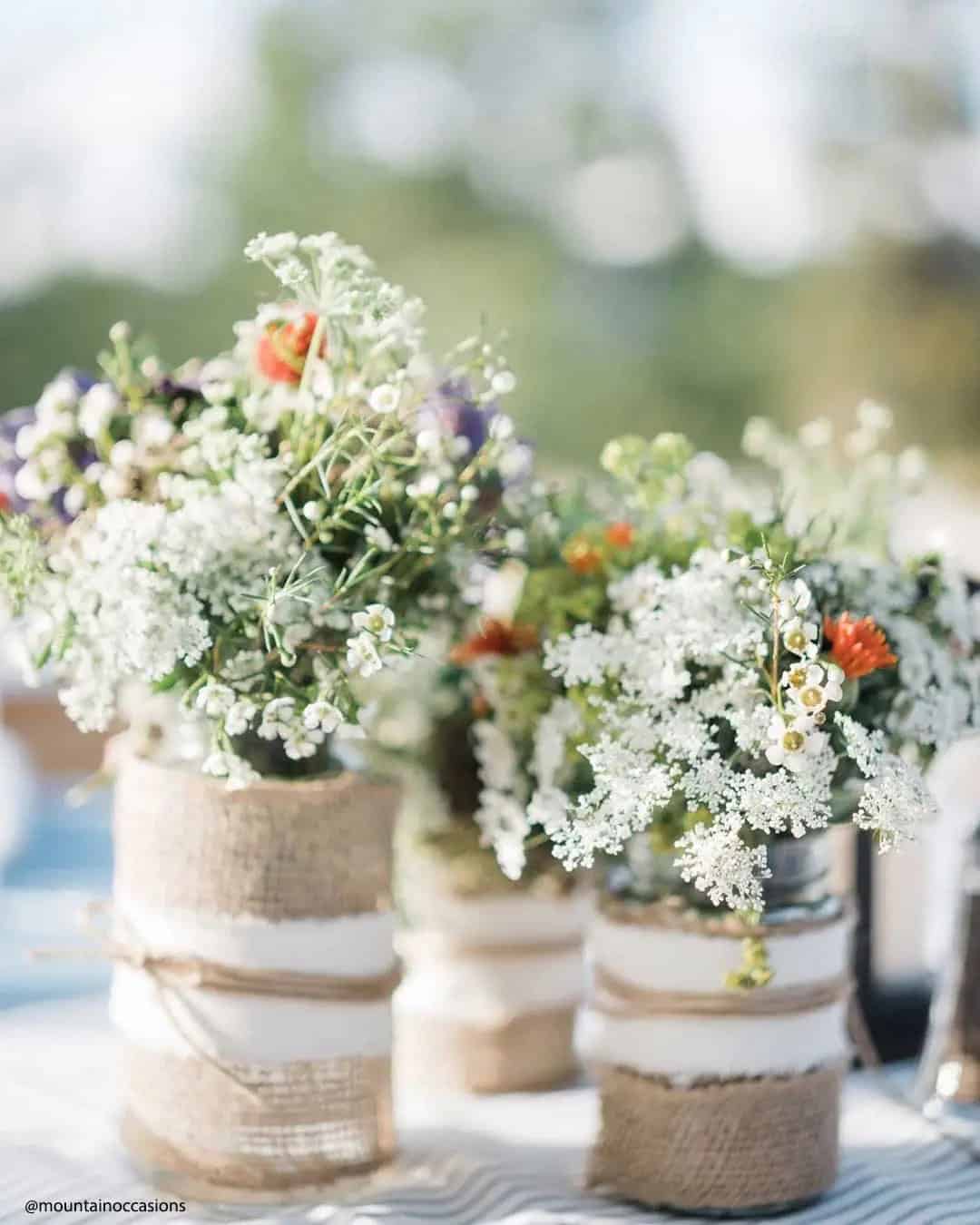 Mason Jar Centerpieces