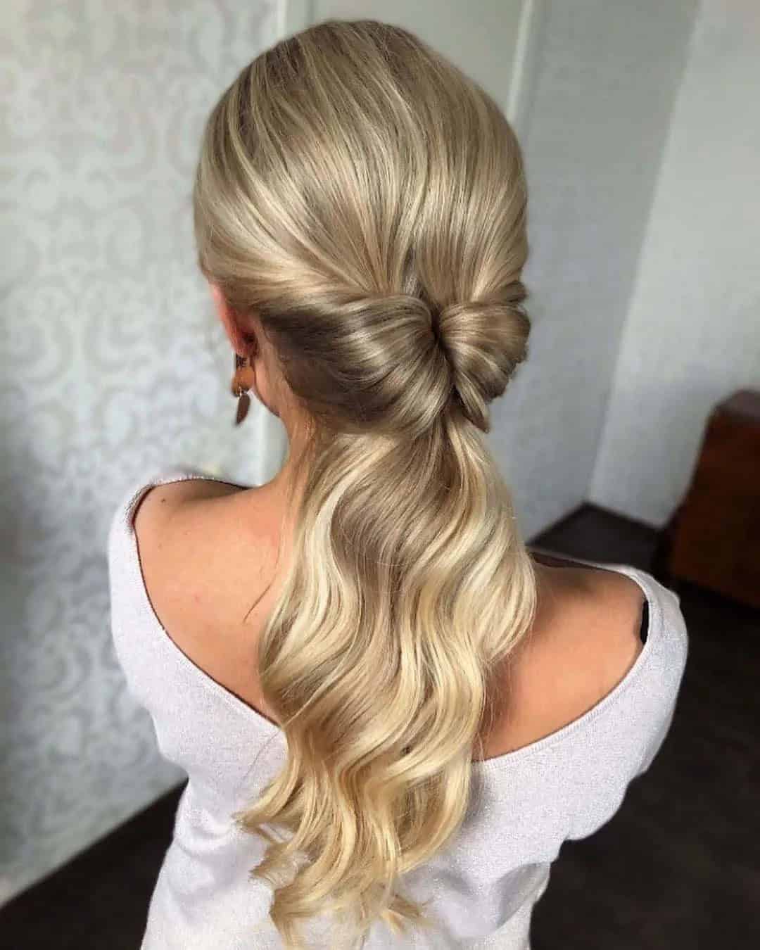 Bridesmaid Ponytail Hairstyles