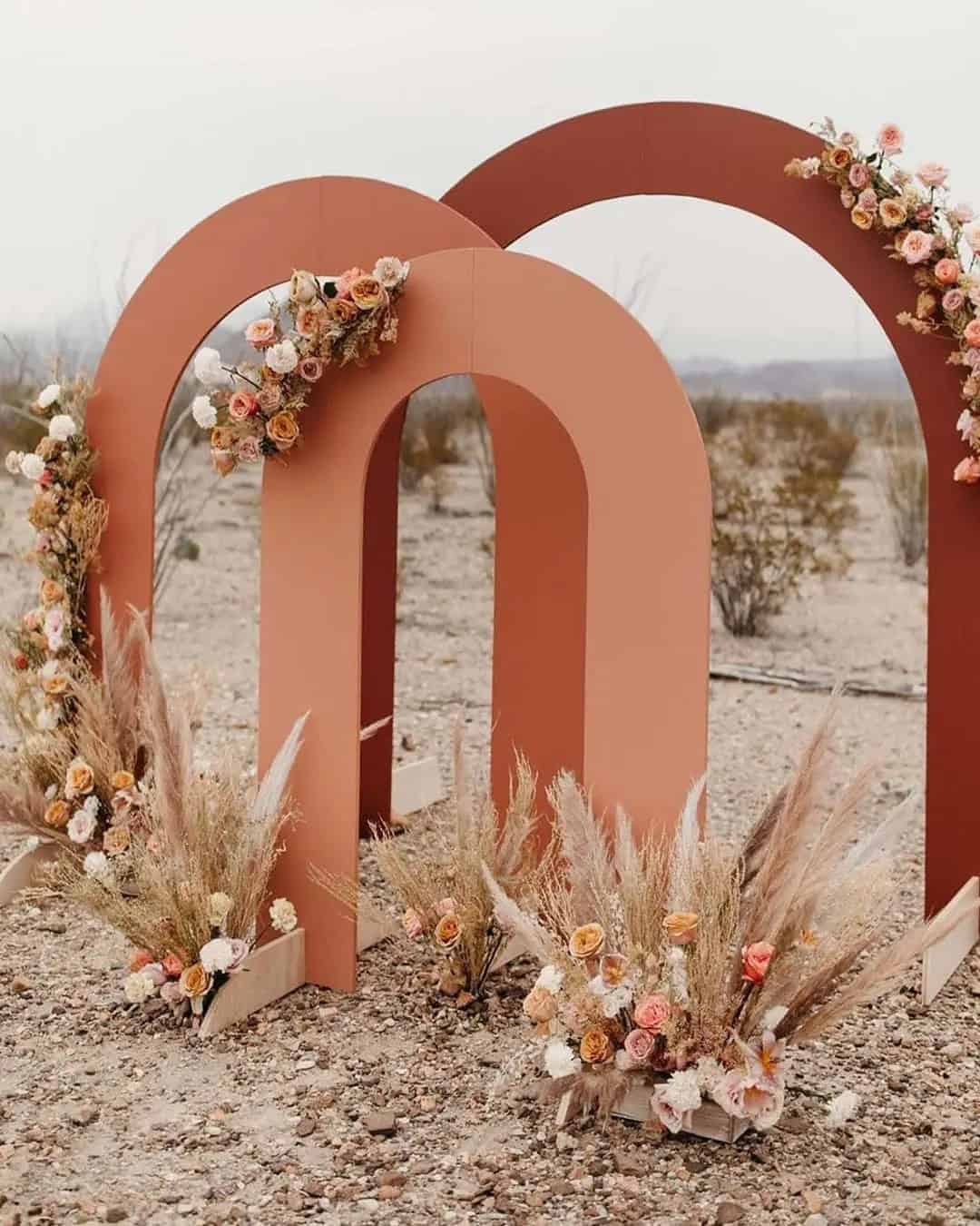 Minimalistic Wedding Arch