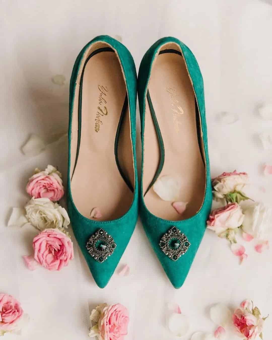 Emerald  Green Wedding Shoes