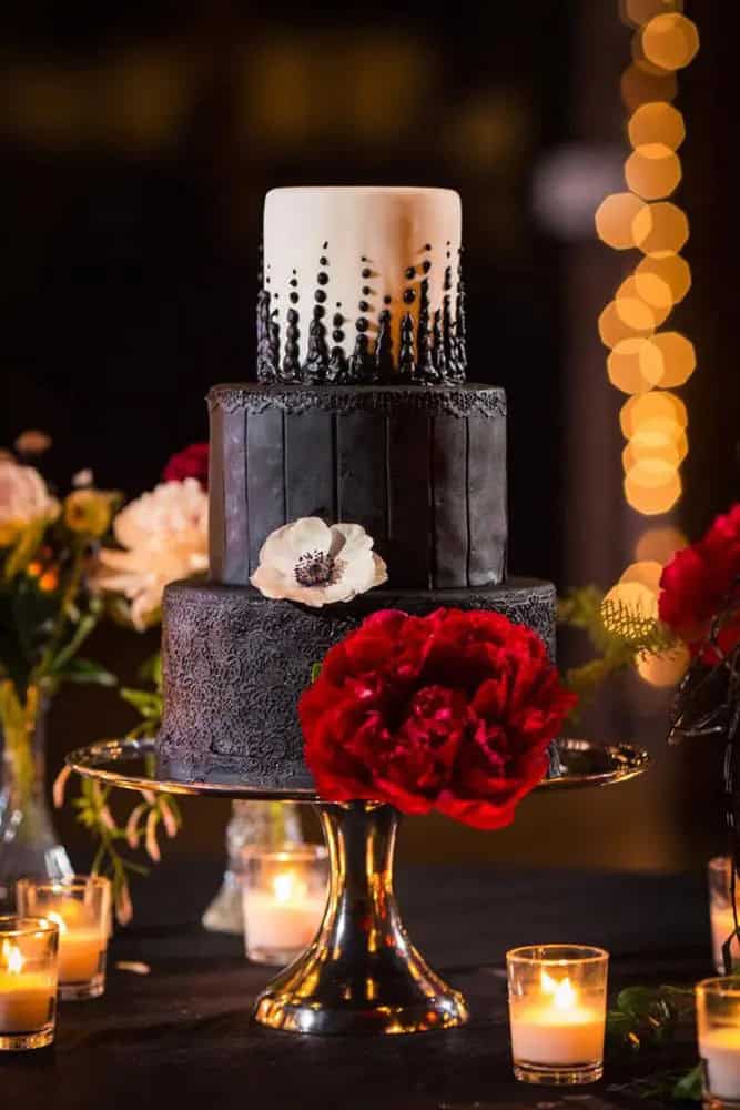 Halloween Cakes and Dessert Table