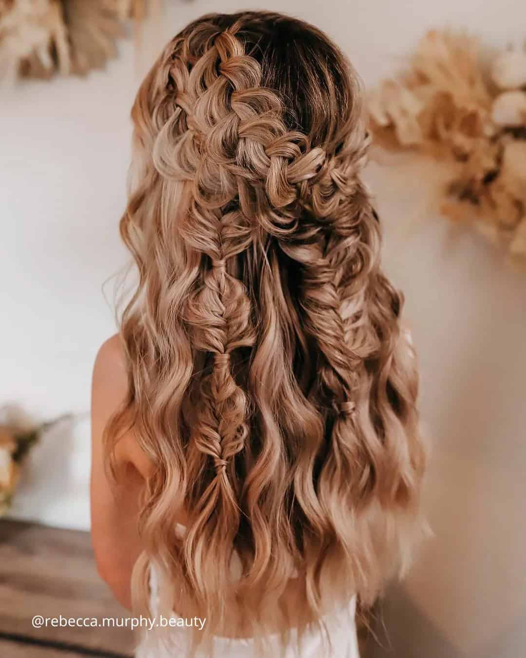 Boho Wedding Hairstyles For Long Hair