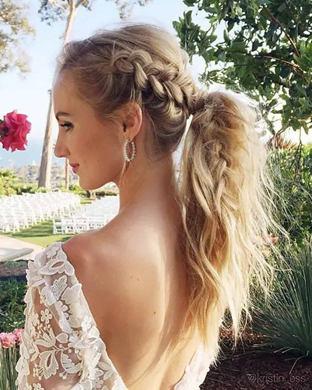 Beach Wedding Braids