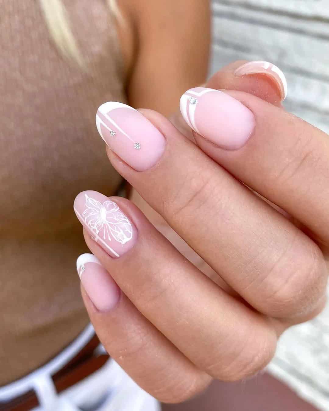 Bridal French Manicure