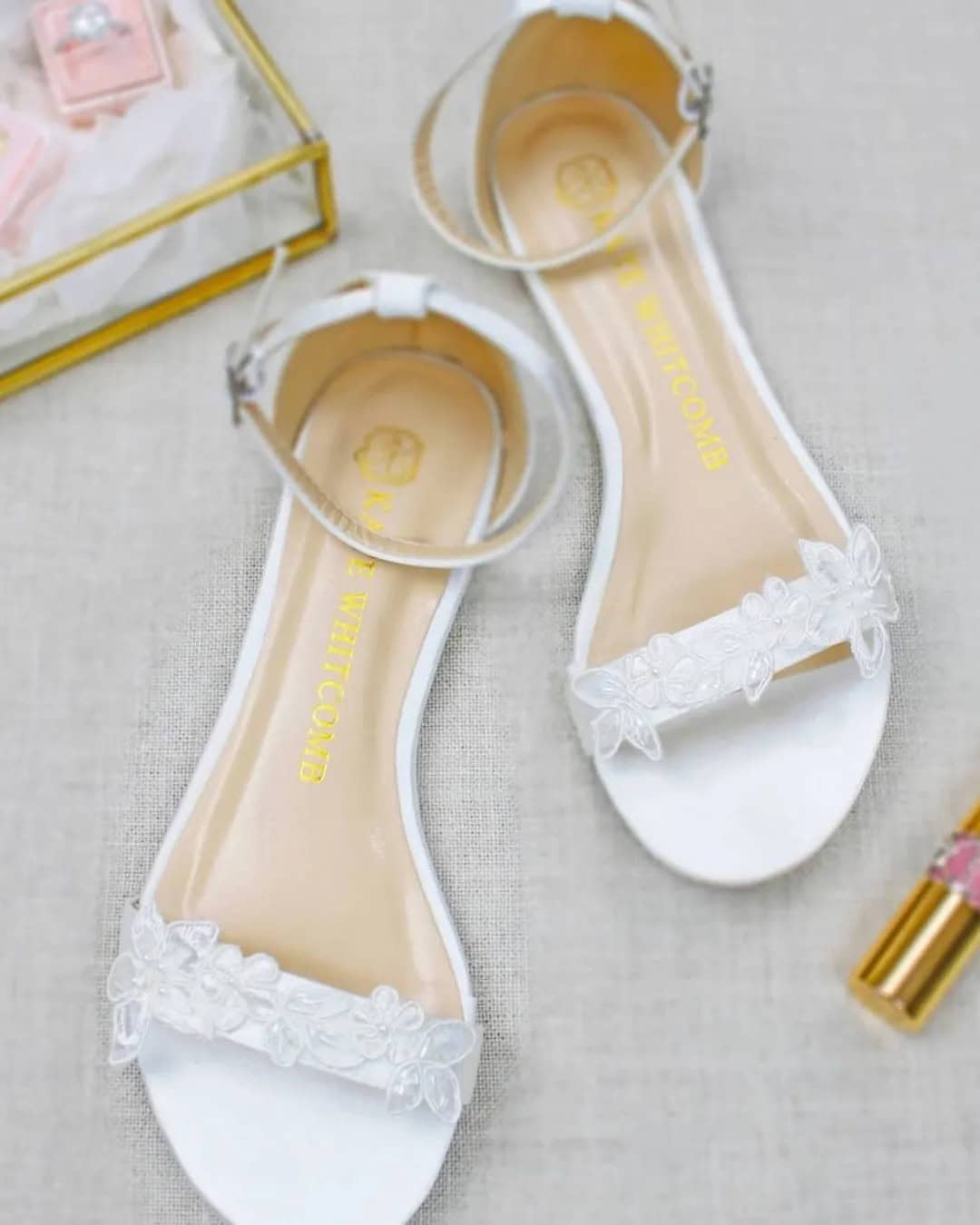 Lace Wedding Sandals