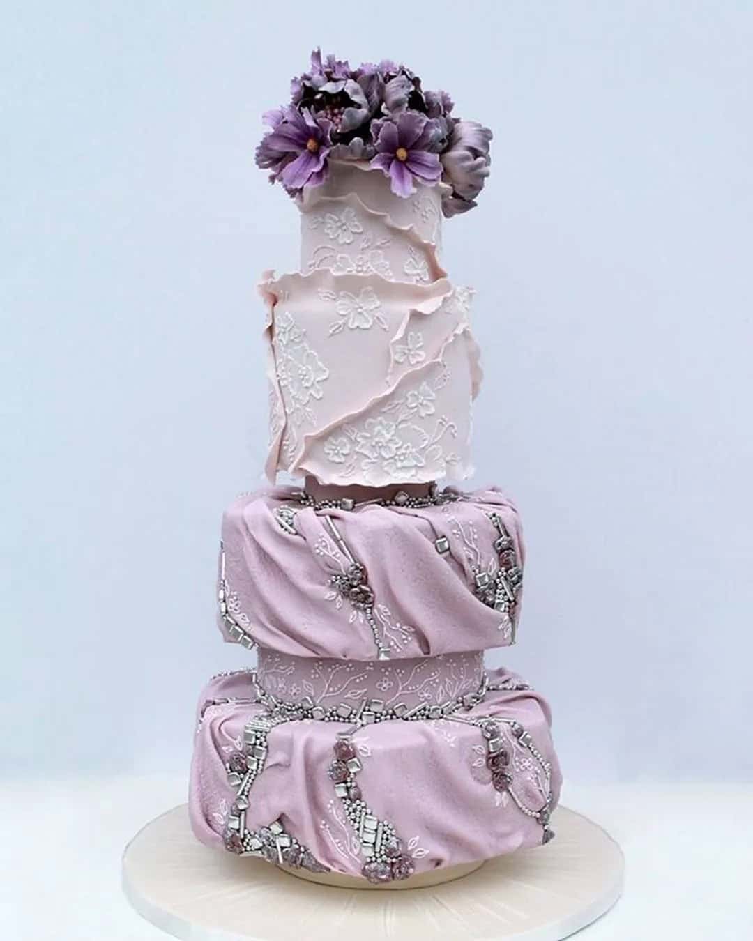 Colored Wedding Cakes