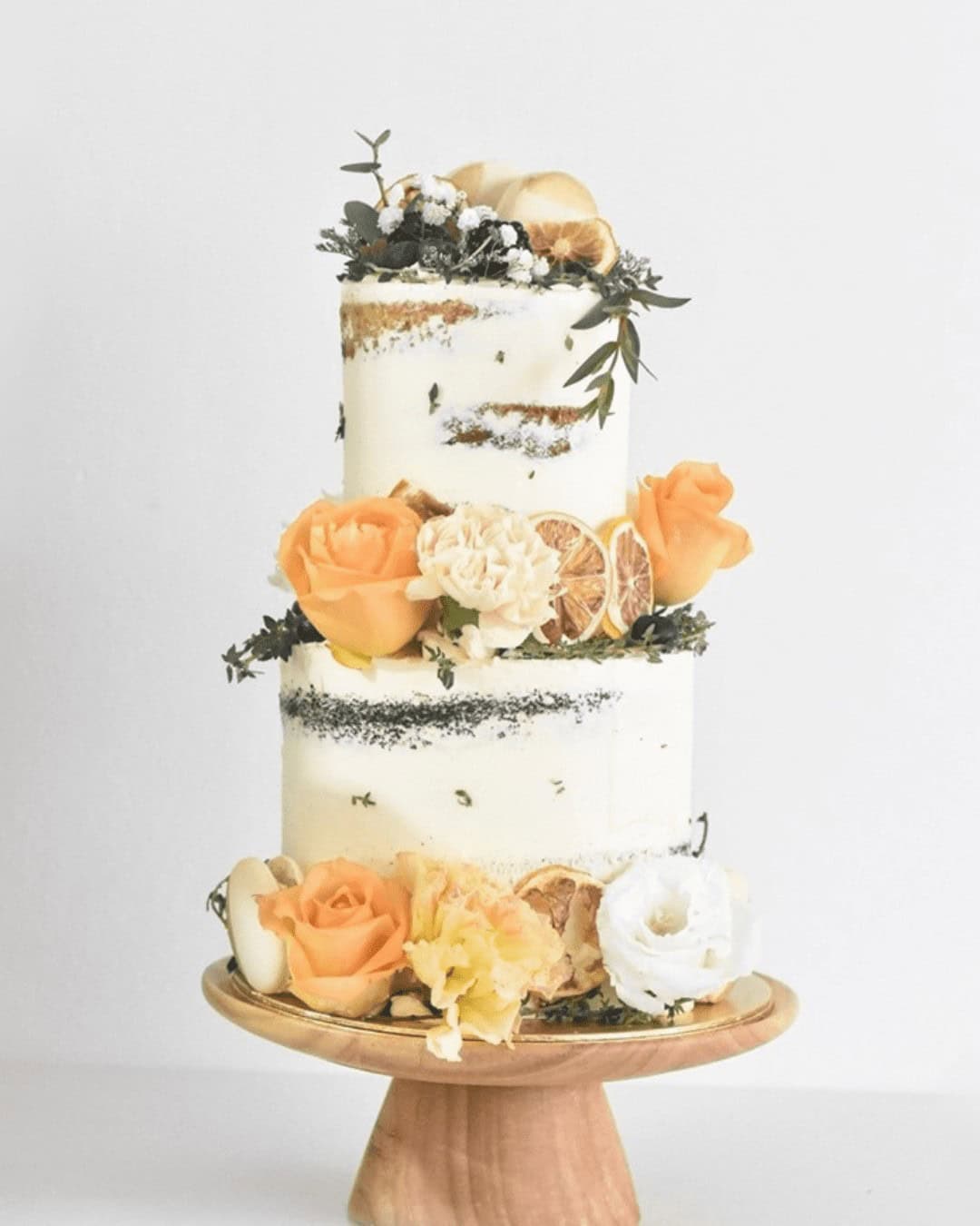 Citrus Wedding Cake Ideas