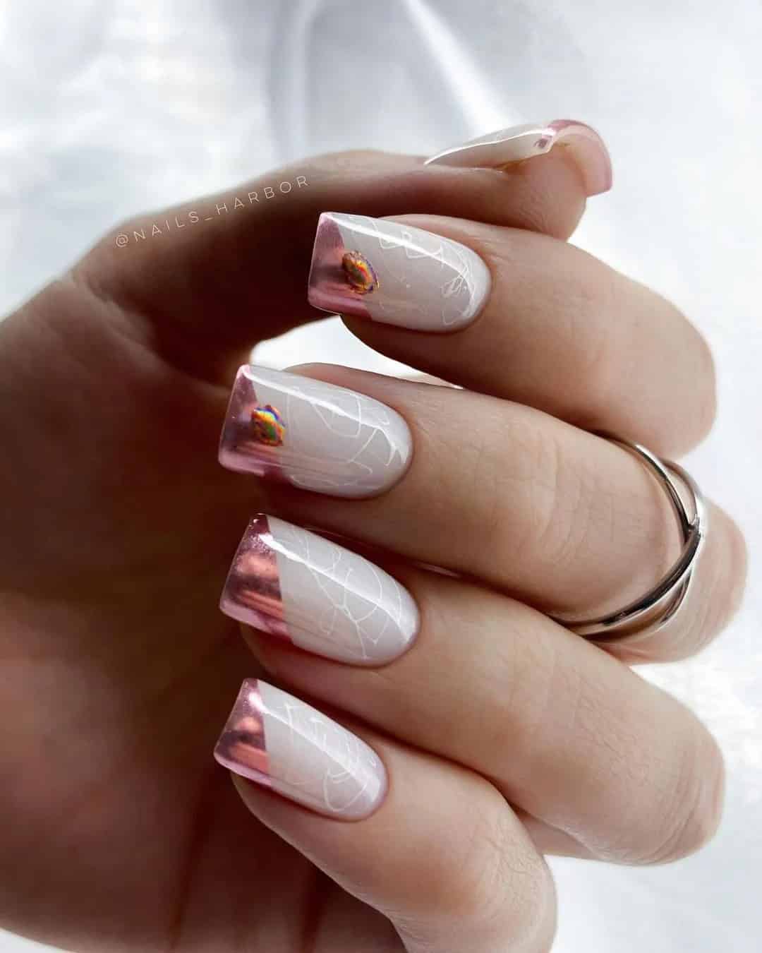 Rose Gold Nail Designs