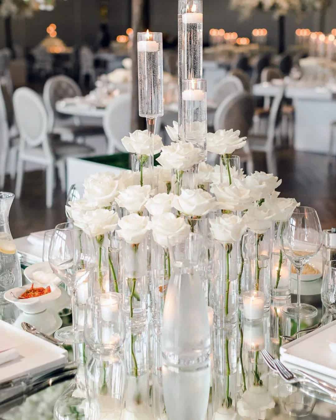 Candle Centerpieces Wedding