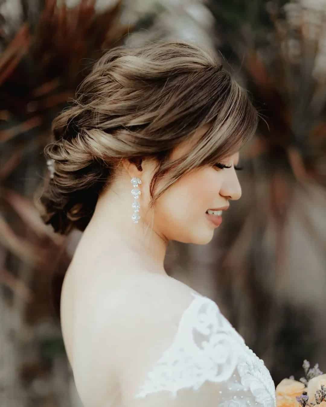 Asian Bangs for Wedding