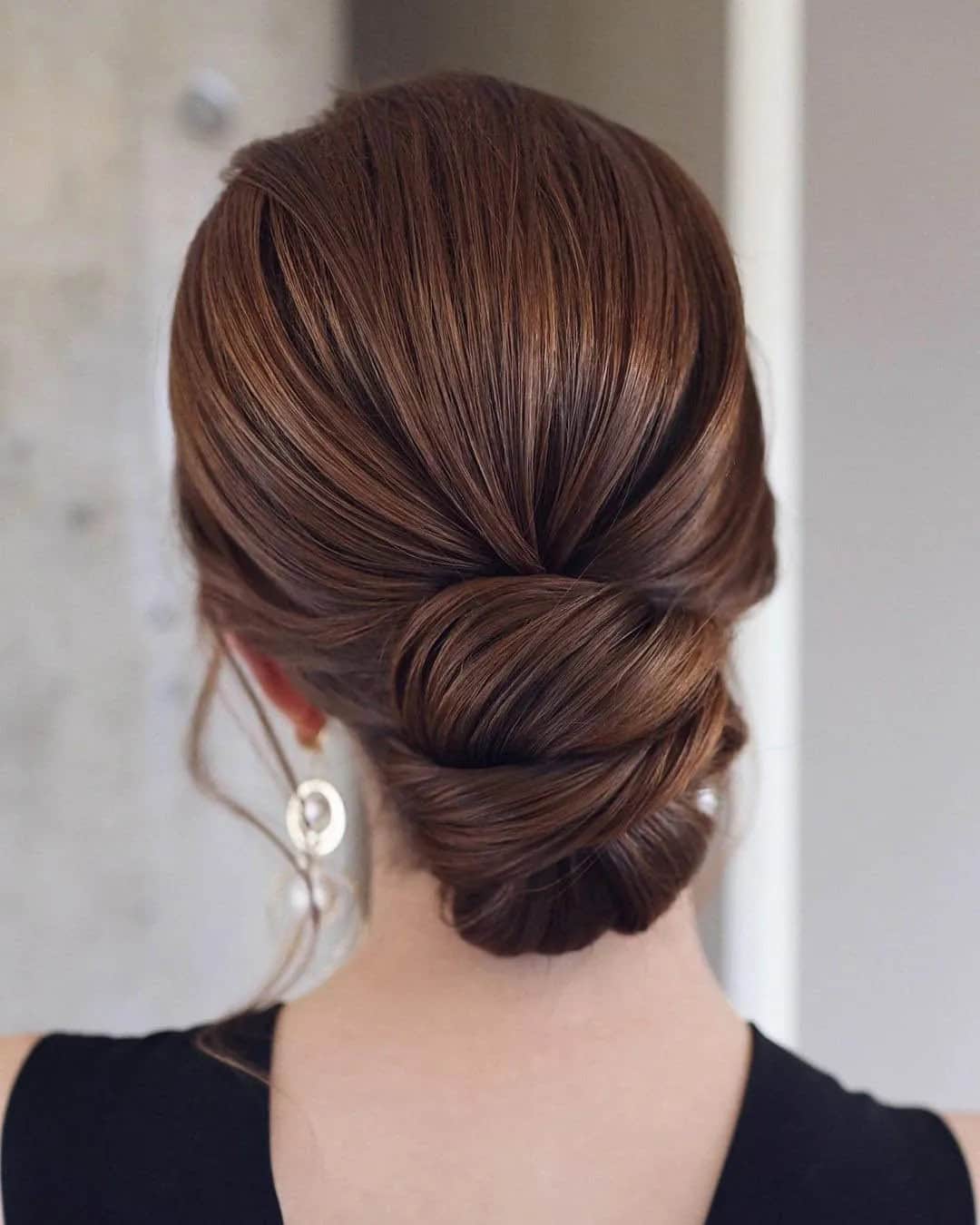 Sleek Low Bun