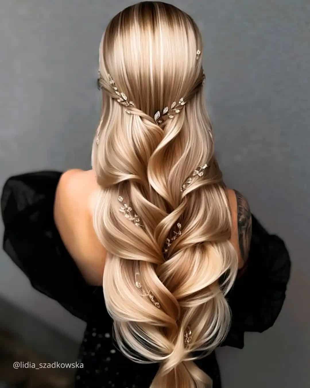 Classic Wedding Hair Down